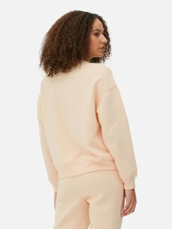 Sweats À Capuche Et Sweat-Shirts|Primark Sweat-shirt Col Ras-du-cou Essential Pêche