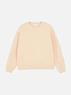 Sweats À Capuche Et Sweat-Shirts|Primark Sweat-shirt Col Ras-du-cou Essential Pêche