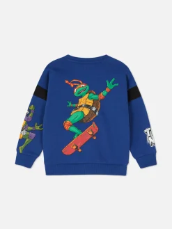 Sweats À Capuche Et Sweat-Shirts|Primark Sweat-shirt Col Ras-du-cou Les Tortues Ninja Bleu marine