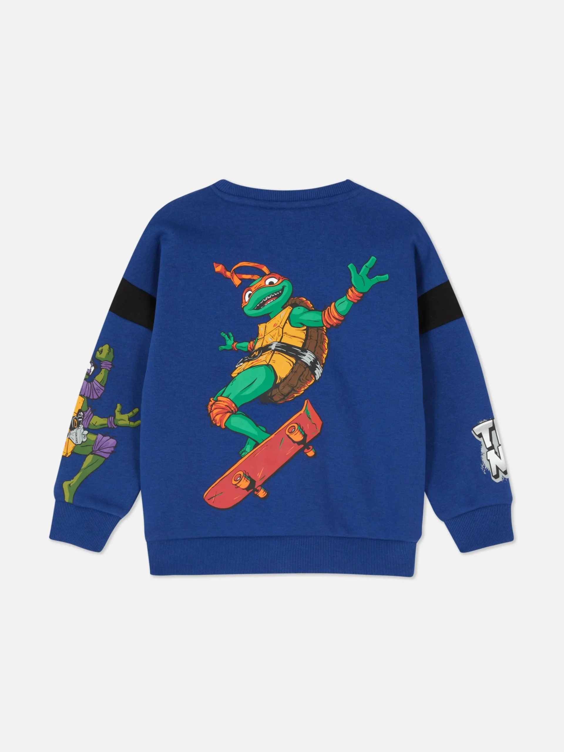 Sweats À Capuche Et Sweat-Shirts|Primark Sweat-shirt Col Ras-du-cou Les Tortues Ninja Bleu marine