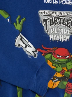 Sweats À Capuche Et Sweat-Shirts|Primark Sweat-shirt Col Ras-du-cou Les Tortues Ninja Bleu marine