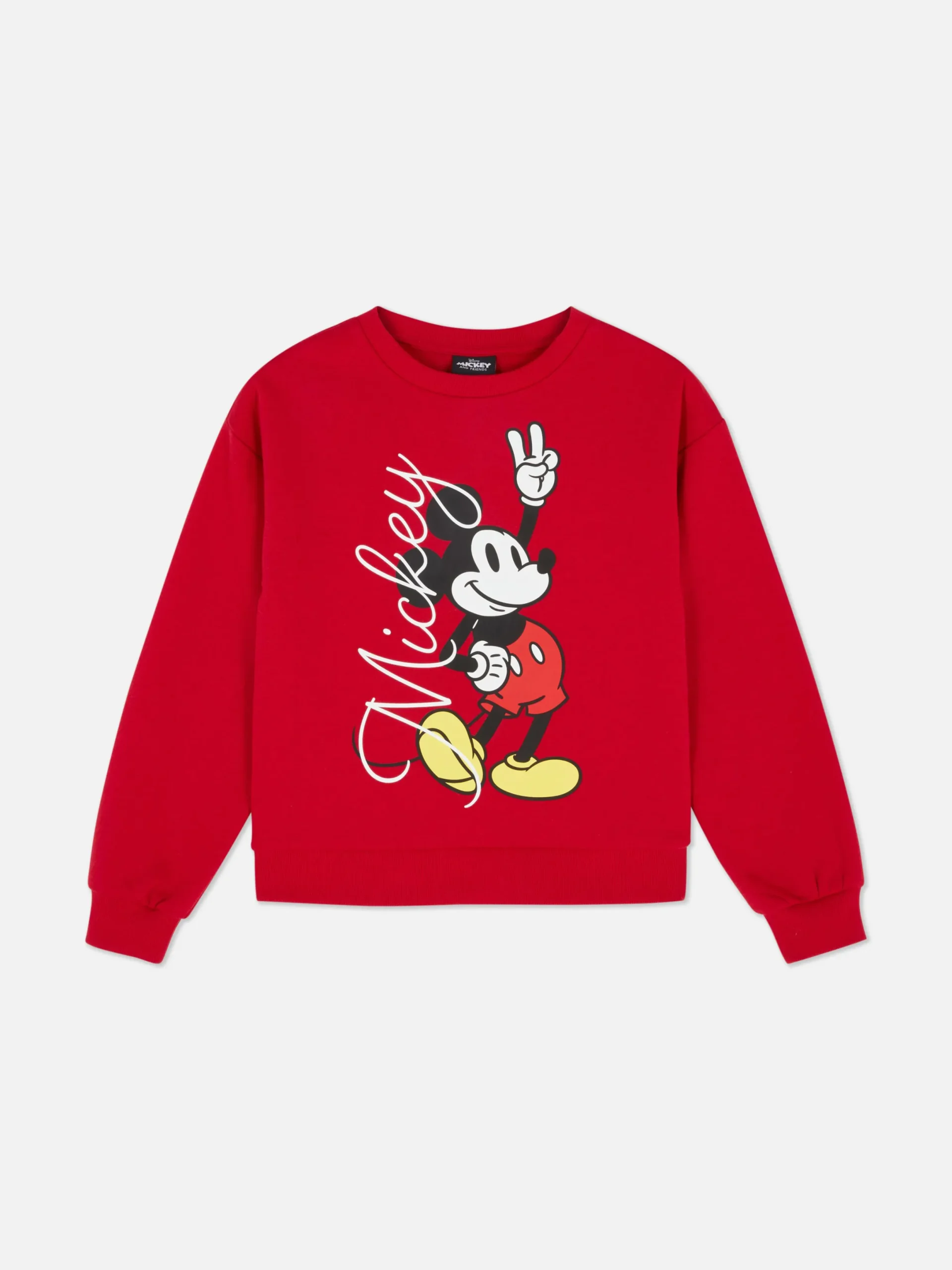 Sweats À Capuche Et Sweat-Shirts|Primark Sweat-shirt Disney Mickey Mouse Rouge