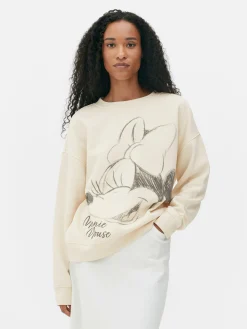Sweats À Capuche Et Sweat-Shirts|Primark Sweat-shirt Disney Minnie Mouse Crème