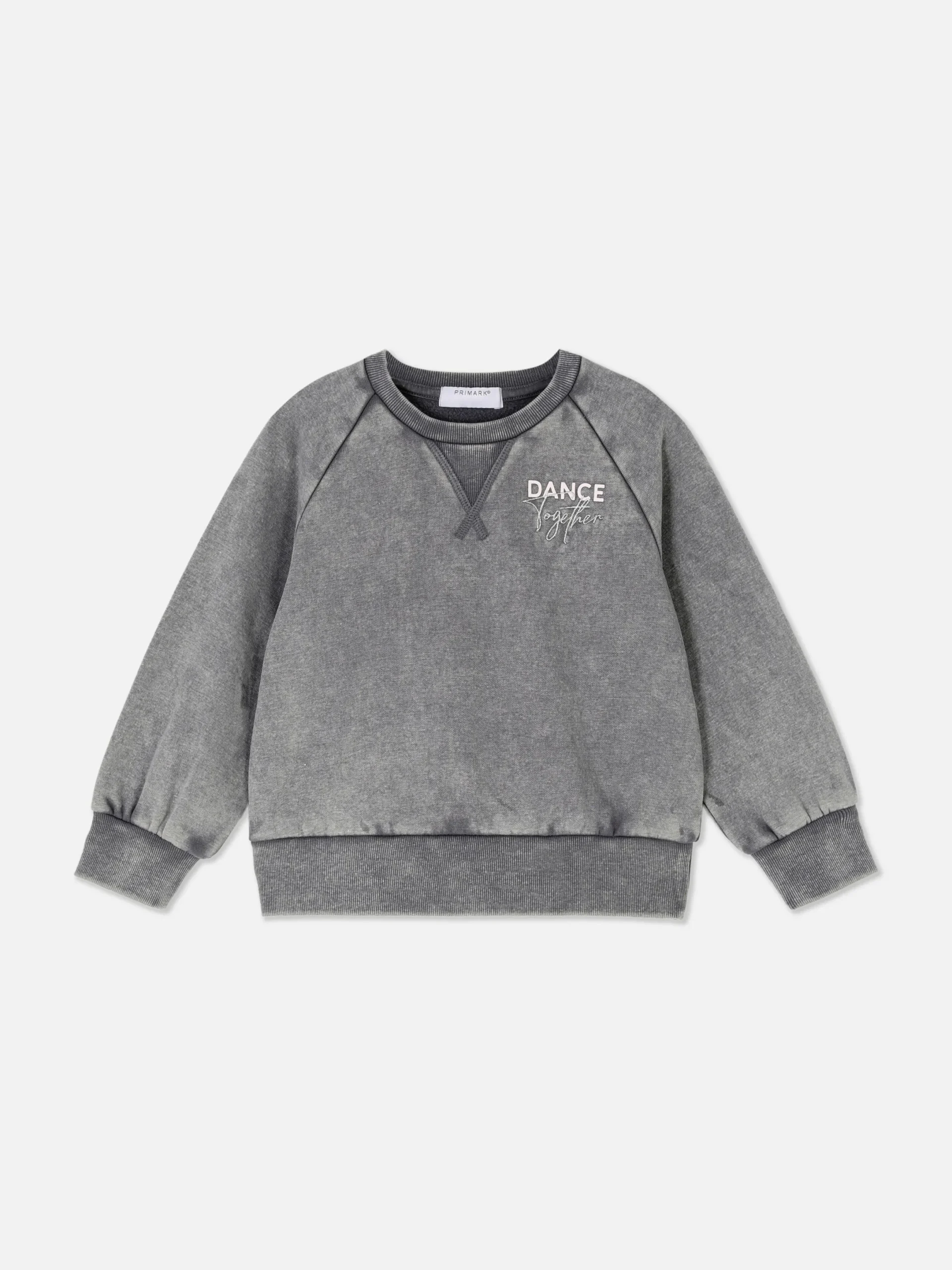 Sweats À Capuche Et Sweat-Shirts|Primark Sweat-shirt Délavé à L'acide Gris