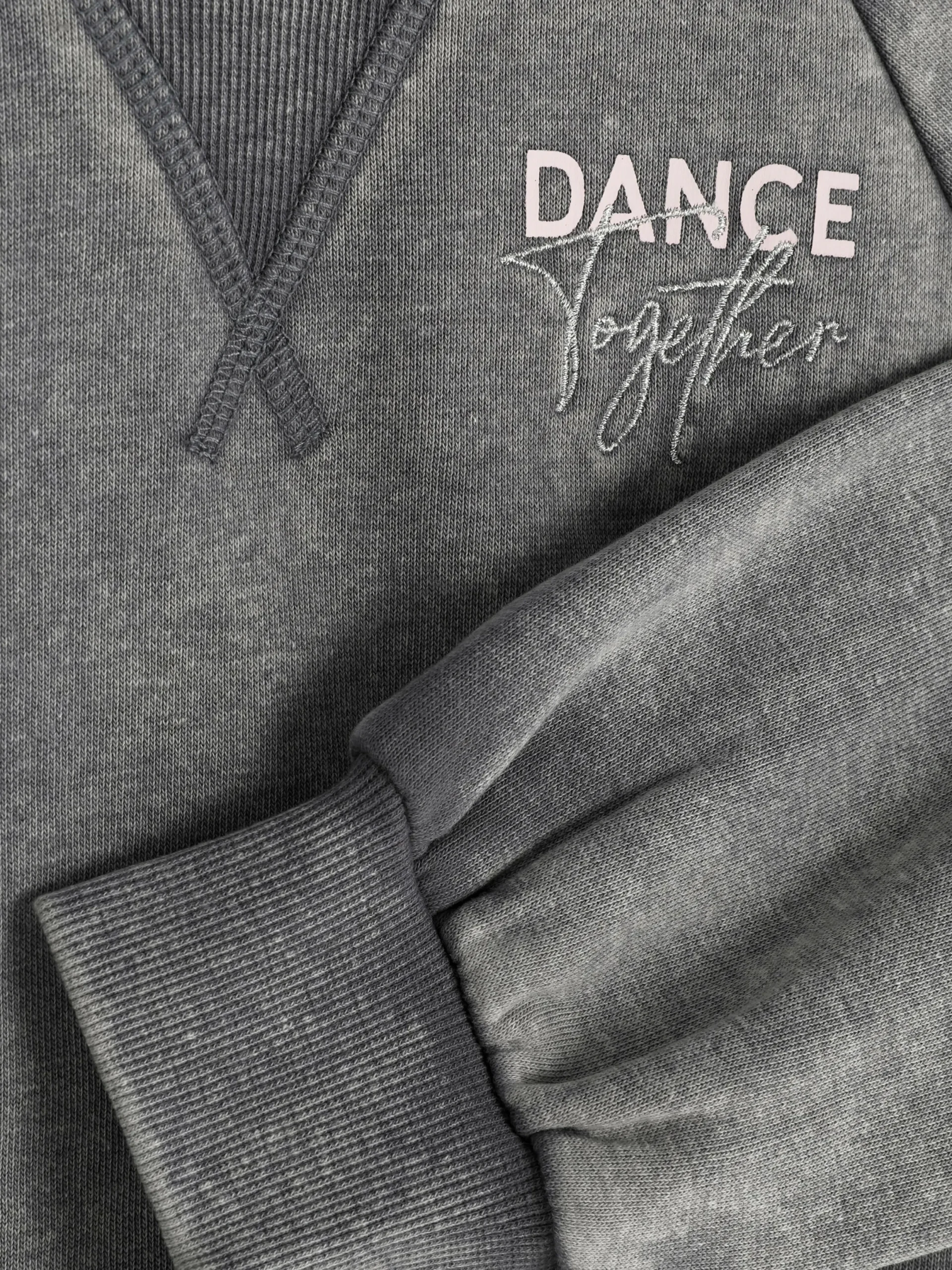 Sweats À Capuche Et Sweat-Shirts|Primark Sweat-shirt Délavé à L'acide Gris