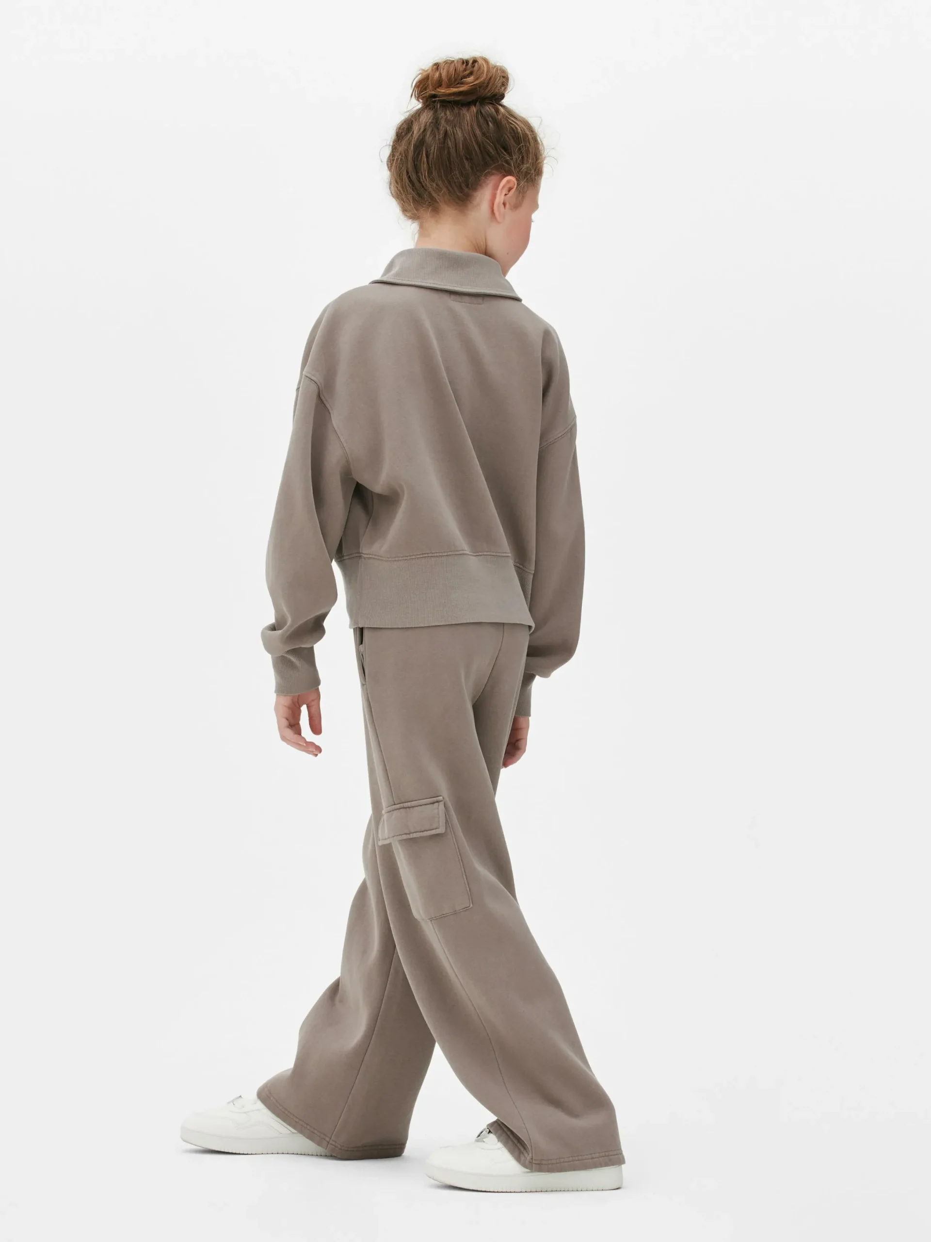 Sweats À Capuche Et Sweat-Shirts|Primark Sweat-shirt Délavé à L'acide à Col Cheminée Marron