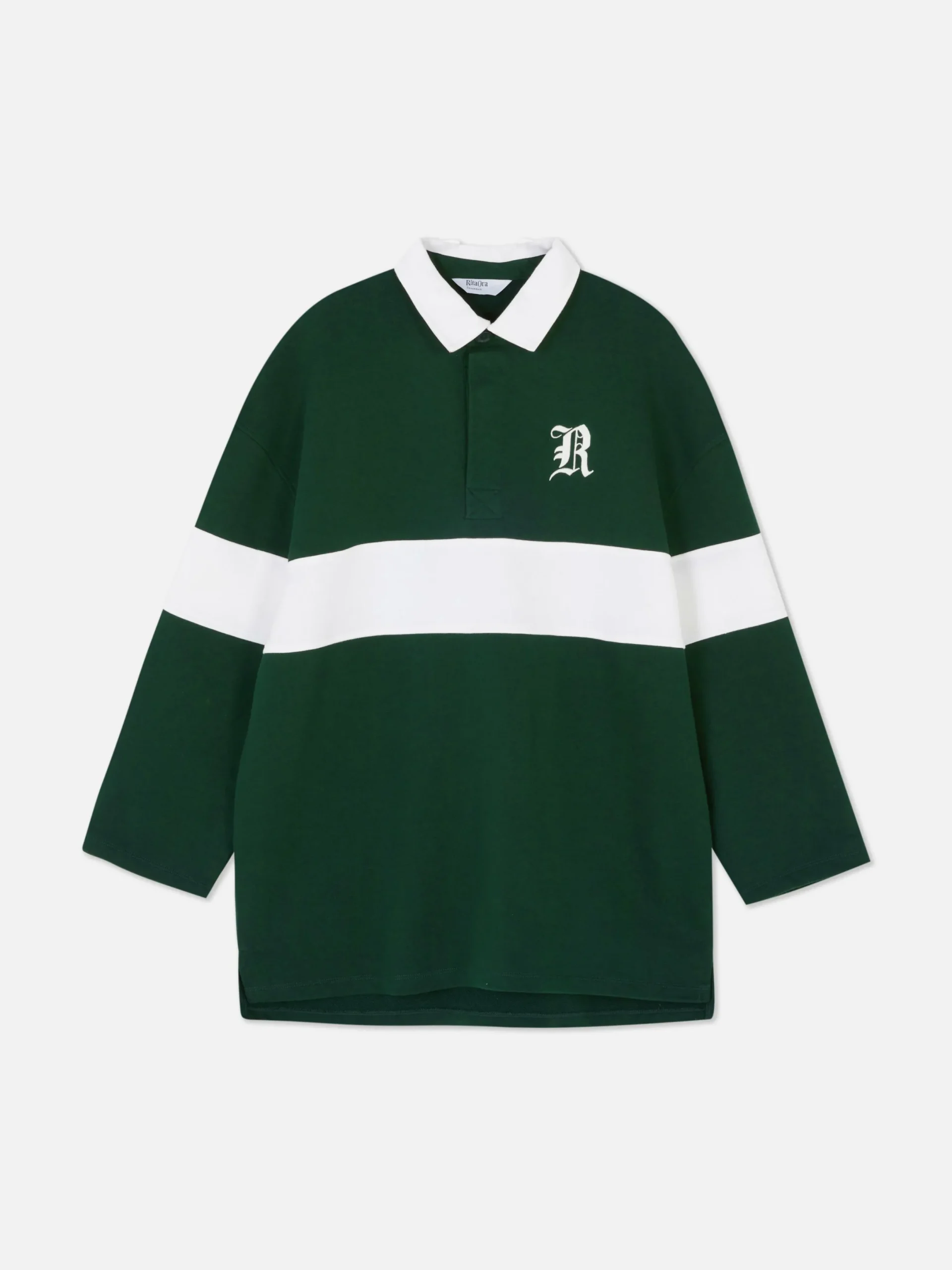 Hauts Et T-Shirts|Primark Sweat-shirt Façon Polo Oversize Rita Ora Vert