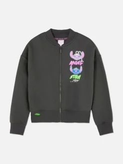 Sweats À Capuche Et Sweat-Shirts|Primark Sweat-shirt Graffiti Disney Lilo & Stitch Angel Anthracite