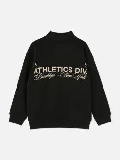 Sweats À Capuche Et Sweat-Shirts|Primark Sweat-shirt Graphique à Col Cheminée Noir