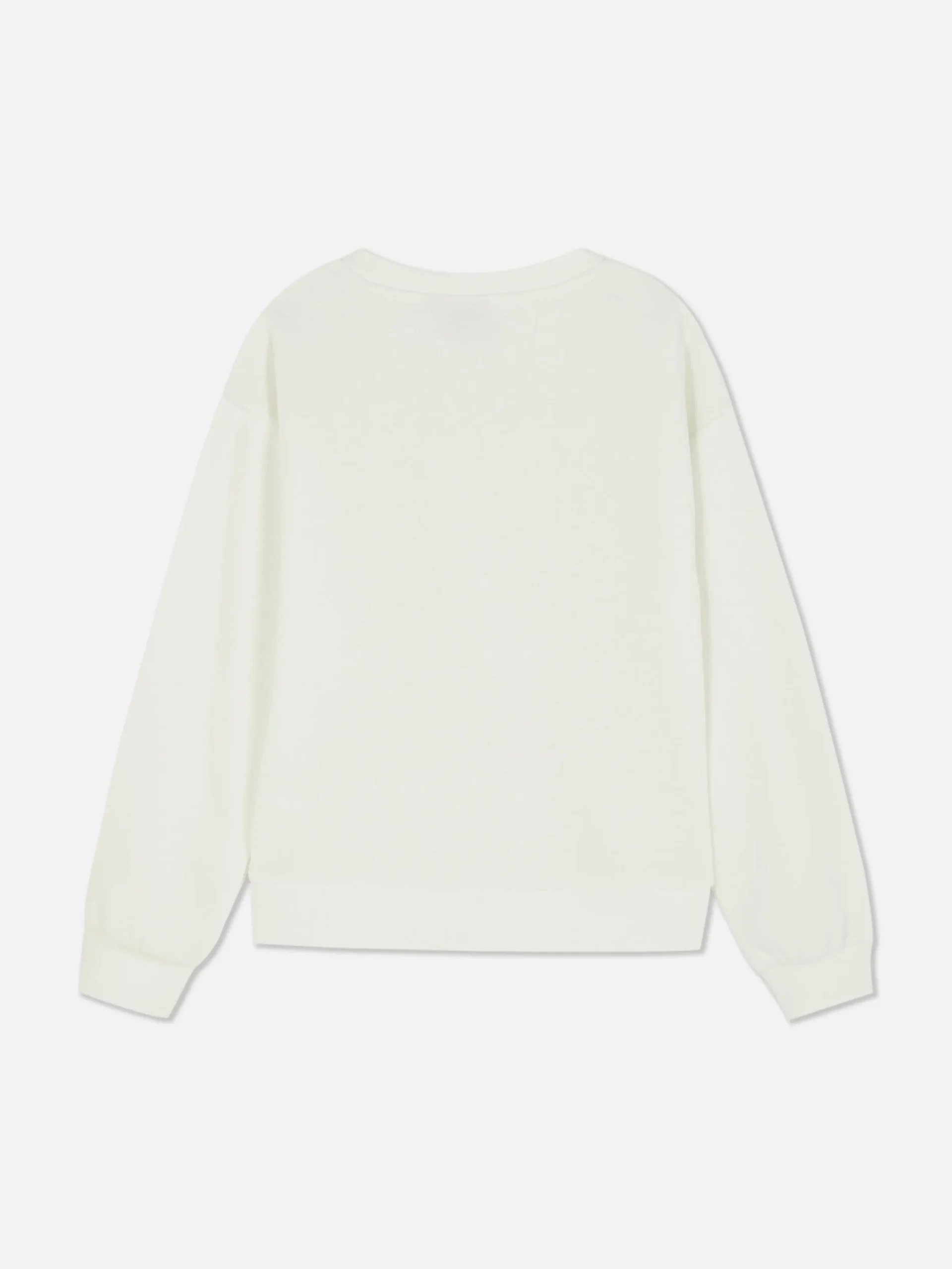 Sweats À Capuche Et Sweat-Shirts|Primark Sweat-shirt Graphique Barbie à Coordonner Écru