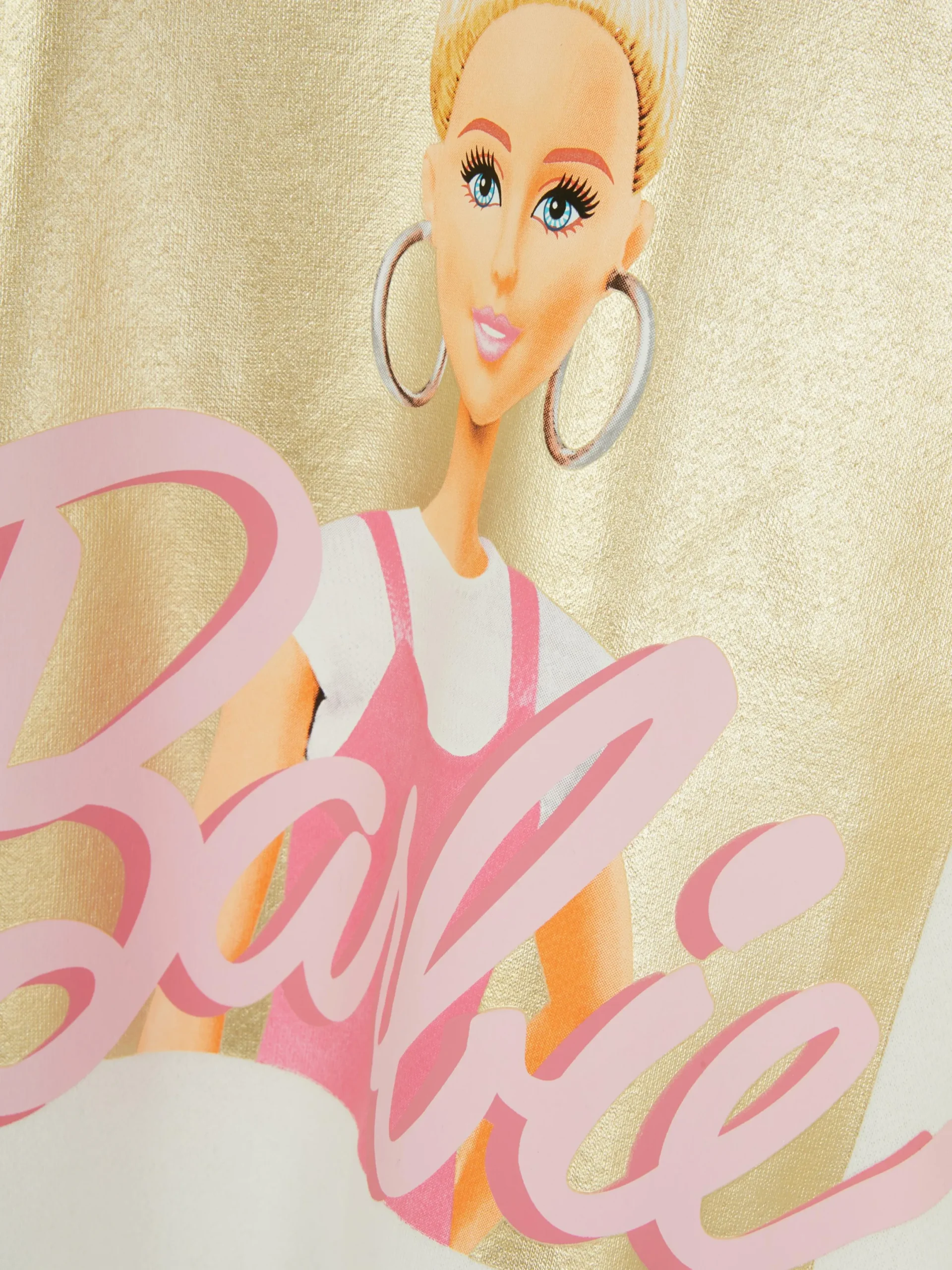 Sweats À Capuche Et Sweat-Shirts|Primark Sweat-shirt Graphique Barbie à Coordonner Écru