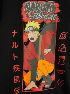 Sweats À Capuche Et Sweat-Shirts|Primark Sweat-shirt Graphique Naruto Noir