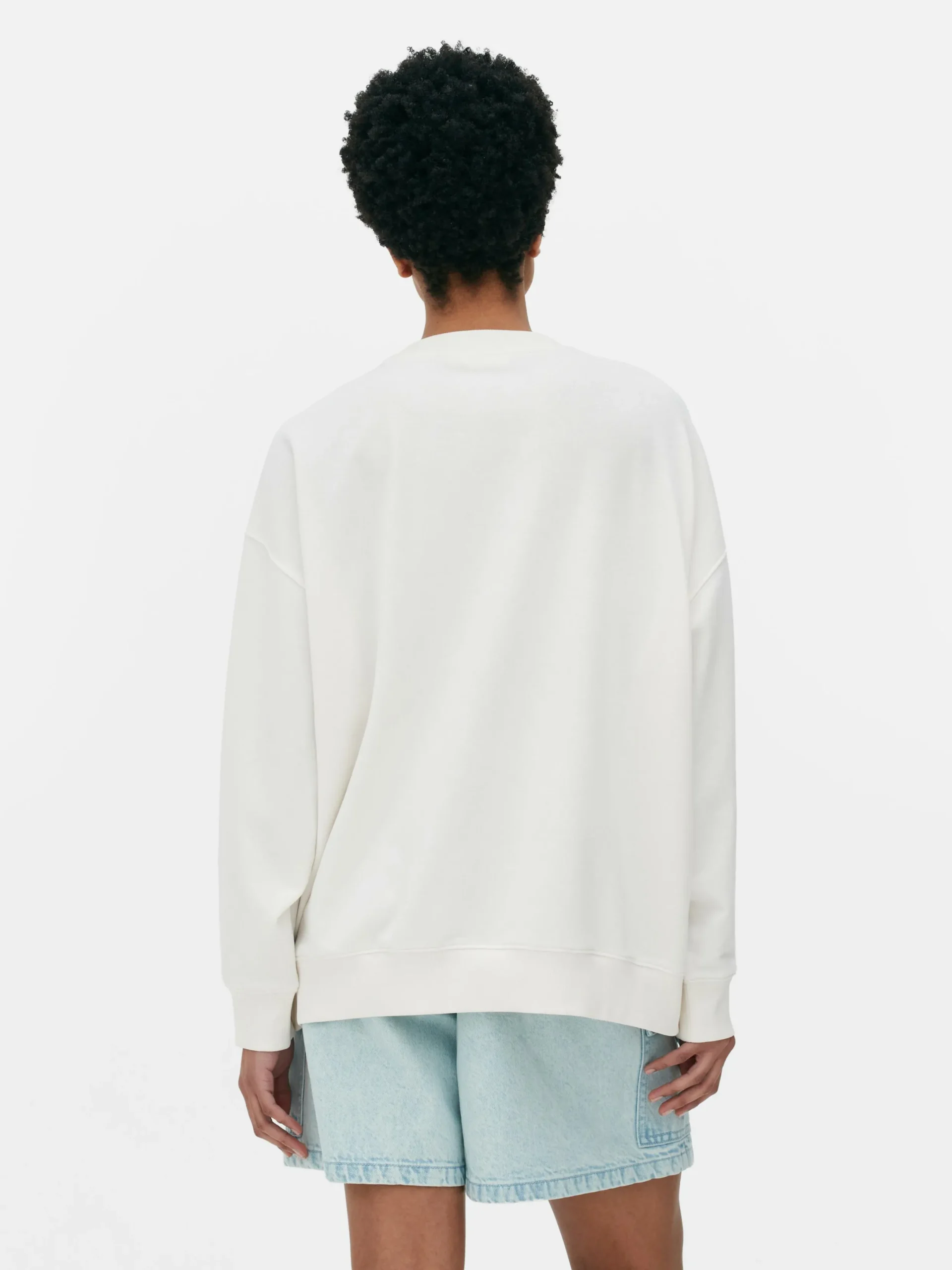 Sweats À Capuche Et Sweat-Shirts|Primark Sweat-shirt Graphique Paris Ivoire