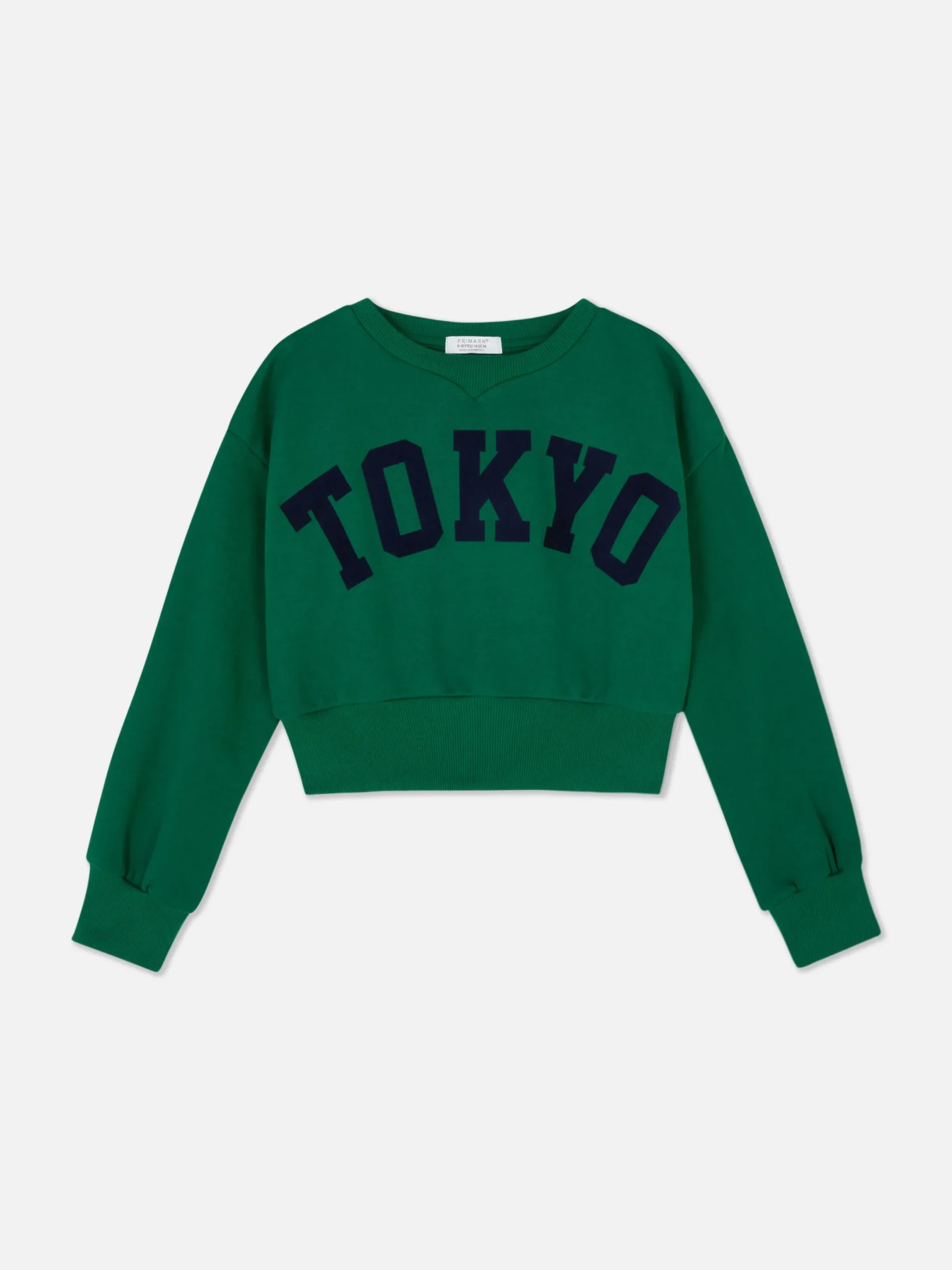 Sweats À Capuche Et Sweat-Shirts|Primark Sweat-shirt Graphique Tokyo Vert