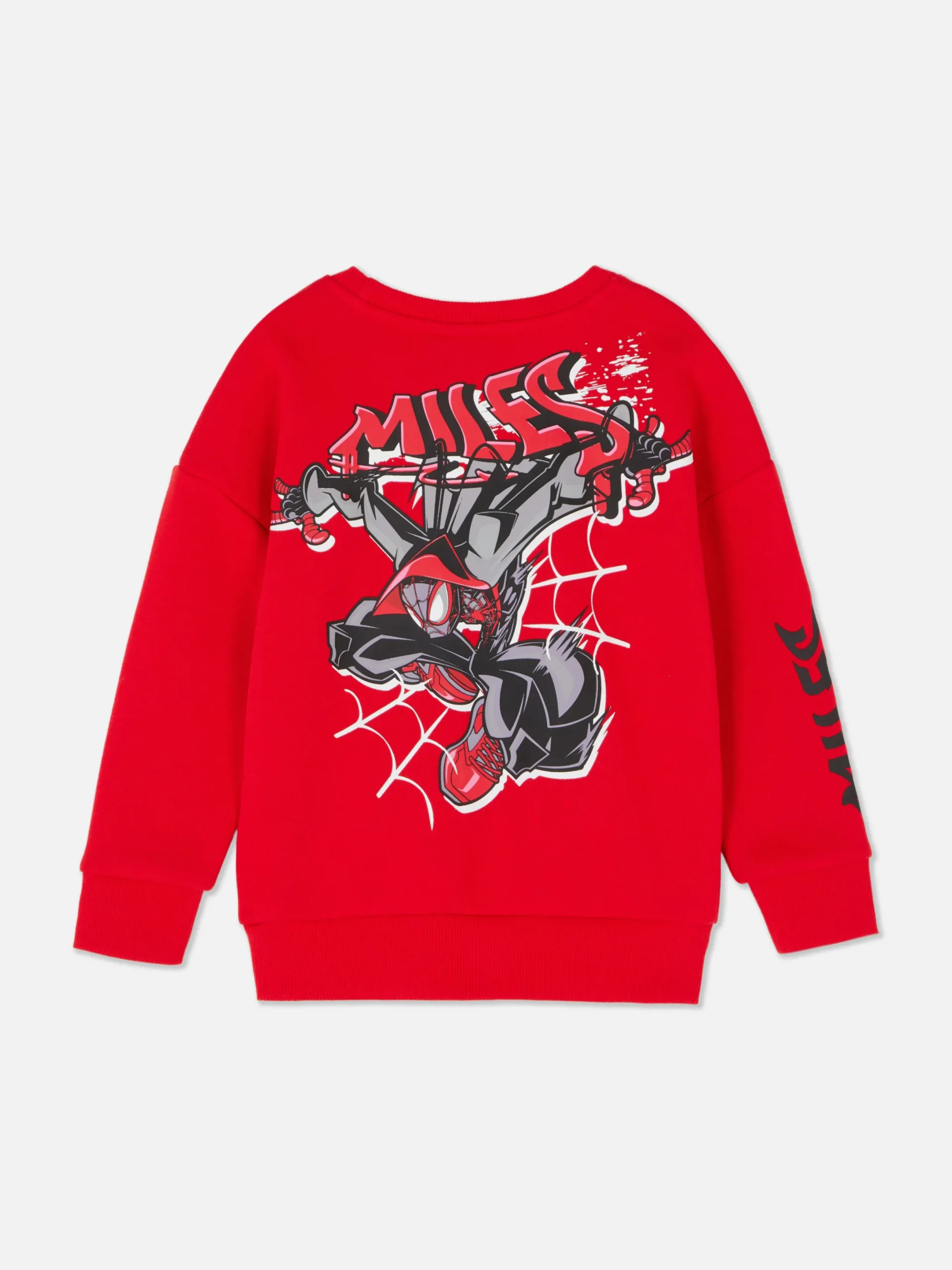 Sweats À Capuche Et Sweat-Shirts|Primark Sweat-shirt Marvel Spider-Man Miles Morales Rouge