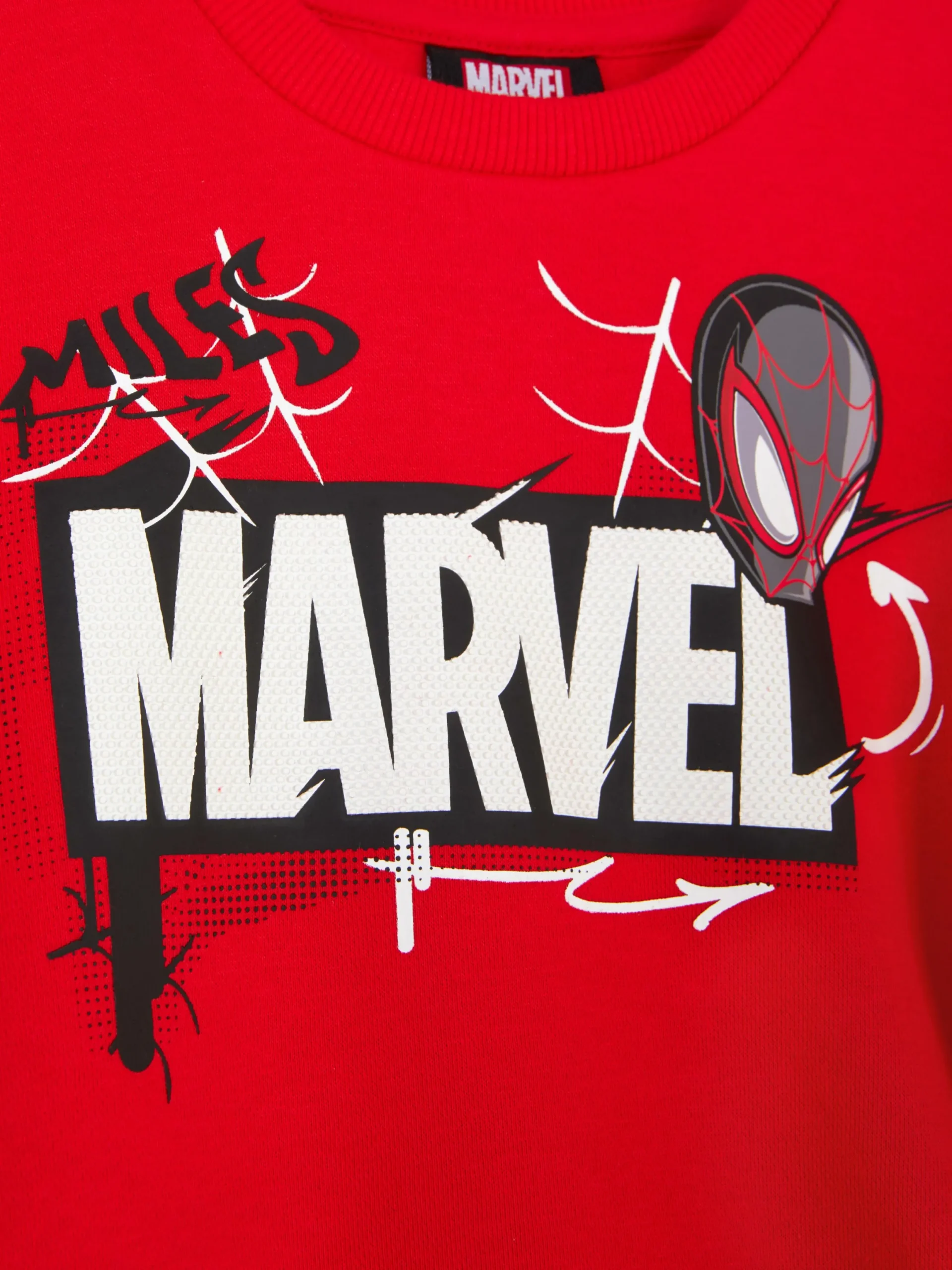 Sweats À Capuche Et Sweat-Shirts|Primark Sweat-shirt Marvel Spider-Man Miles Morales Rouge