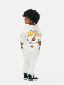 Sweats À Capuche Et Sweat-Shirts|Primark Sweat-shirt NBA Los Angeles Lakers Écru