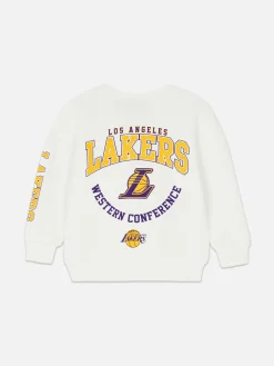 Sweats À Capuche Et Sweat-Shirts|Primark Sweat-shirt NBA Los Angeles Lakers Écru