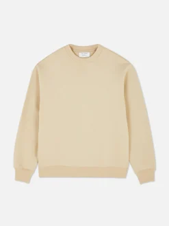 Sweats À Capuche Et Sweat-Shirts|Primark Sweat-shirt Oversize à Col Ras-du-cou Grège