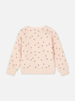 Sweats À Capuche Et Sweat-Shirts|Primark Sweat-shirt Ras Du Cou Graphique Rose clair