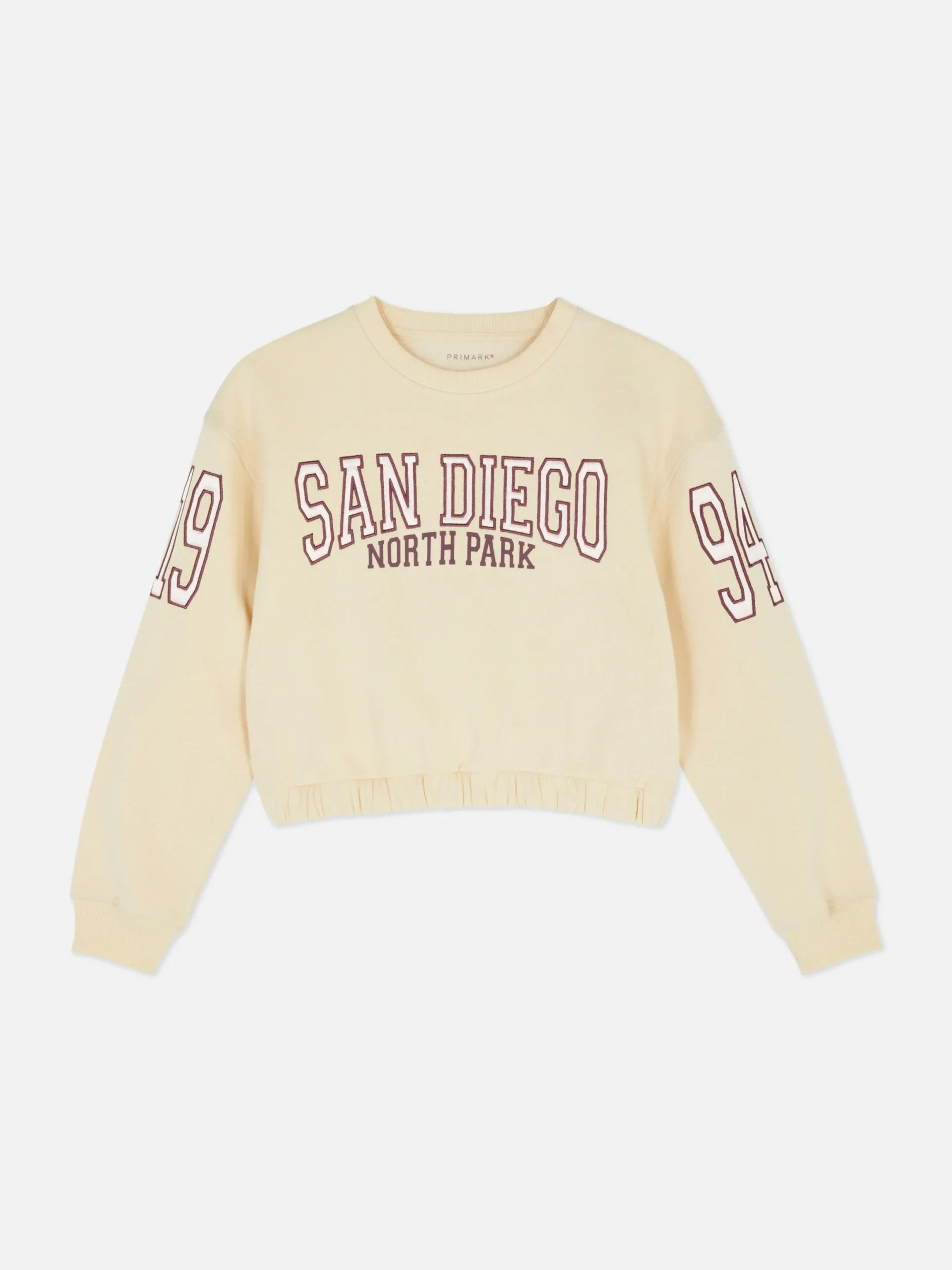 Sweats À Capuche Et Sweat-Shirts|Primark Sweat-shirt San Diego à Coordonner Écru