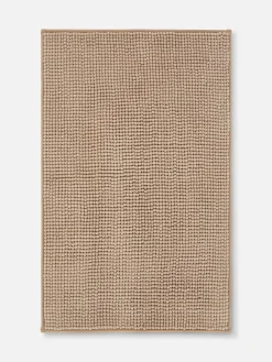 Tapis De Bain|Primark Tapis De Bain En Maille Chenille Taupe