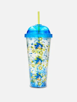 Tasses Et Mugs|Primark Tasse Isotherme à Paillettes Sonic Le Hérisson Bleu