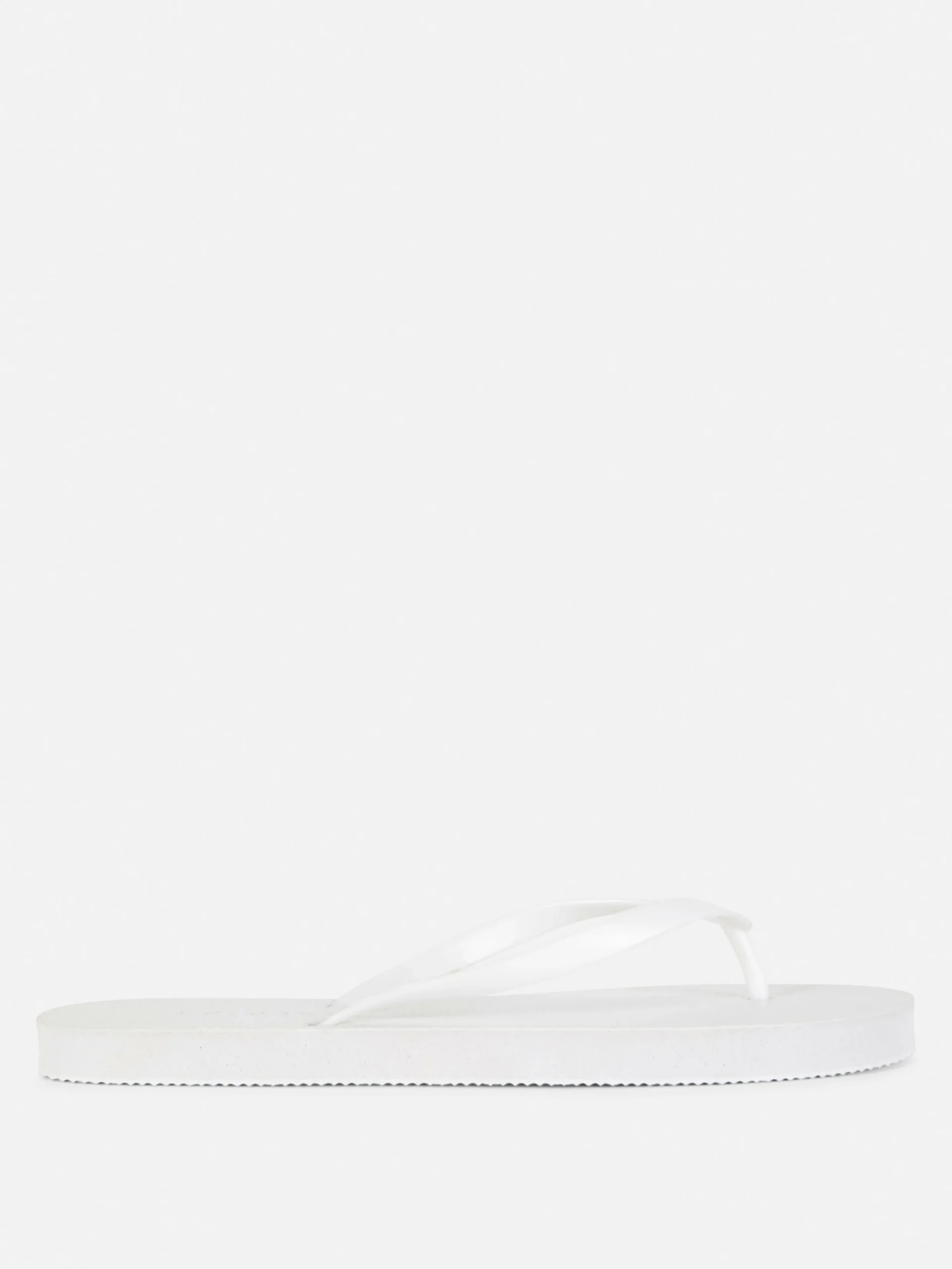Tongs Et Claquettes|Primark Tongs Plates Essential Blanc