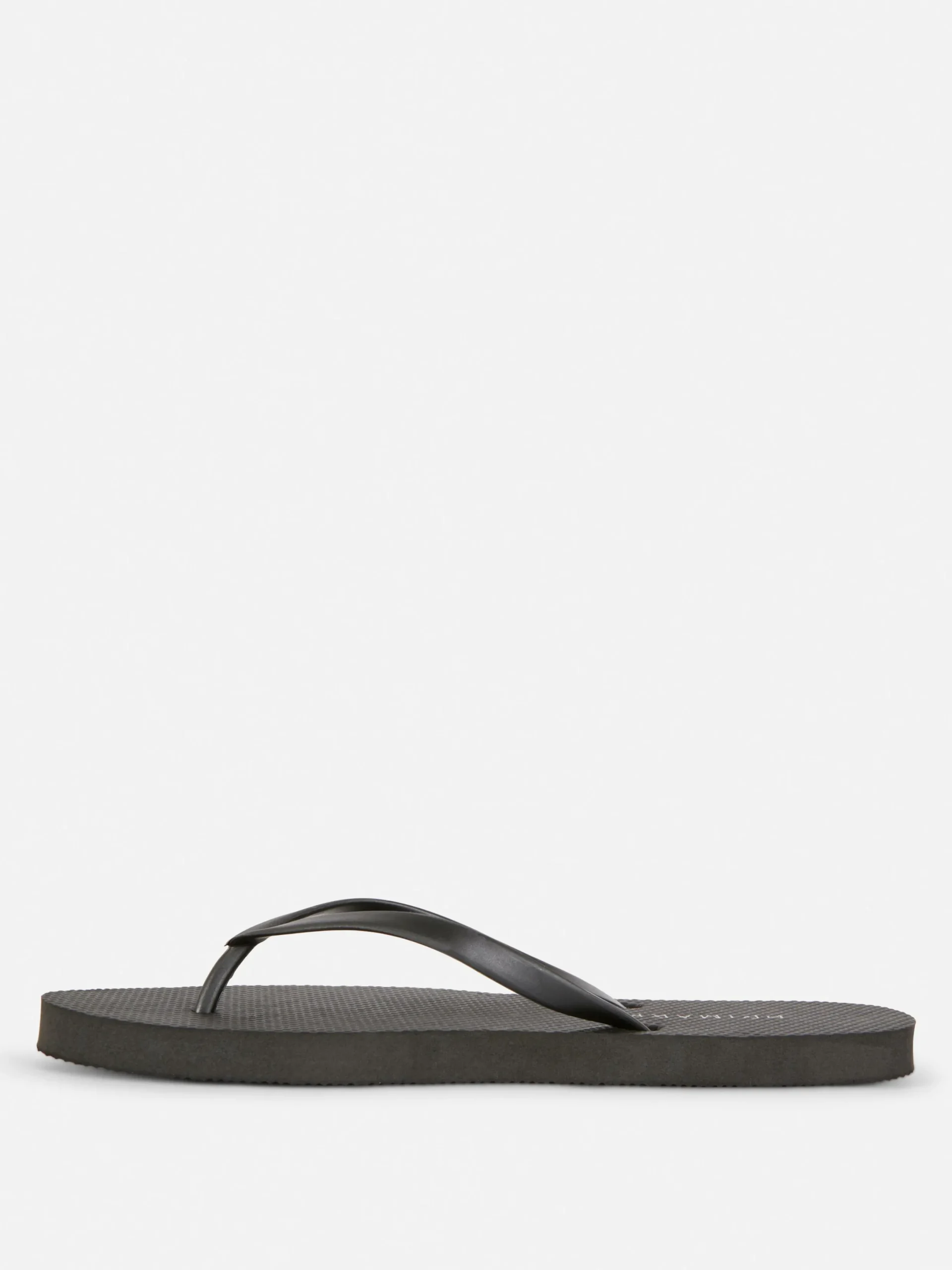 Tongs Et Claquettes|Primark Tongs Plates Essential Noir