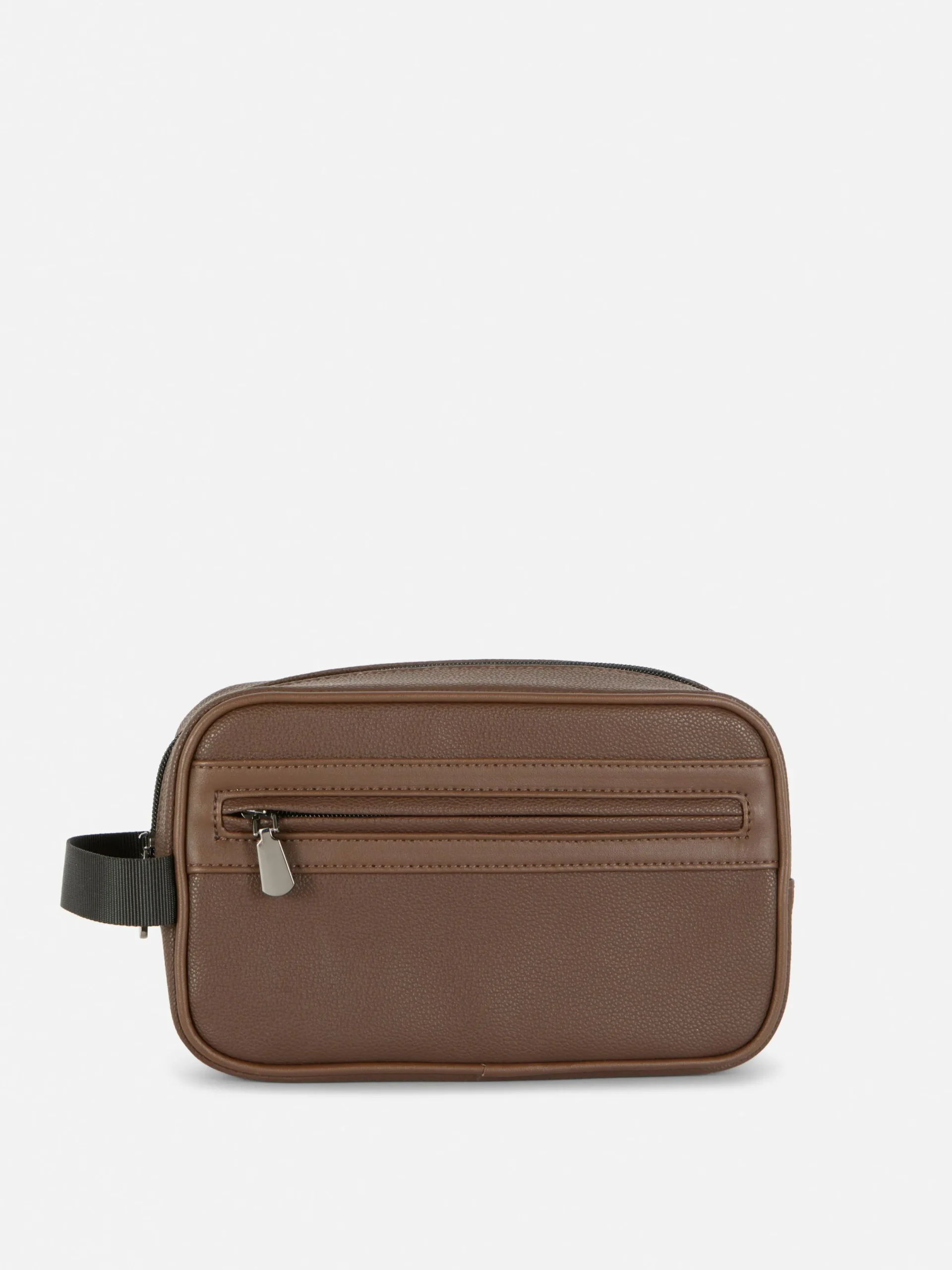 Sacs Et Portefeuilles|Primark Trousse De Toilette En Simili Cuir Chocolat