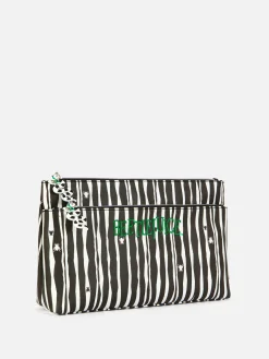 Accessoires Halloween|Tout Halloween|Primark Trousse Maquillage à Rayures Beetlejuice Noir/Blanc