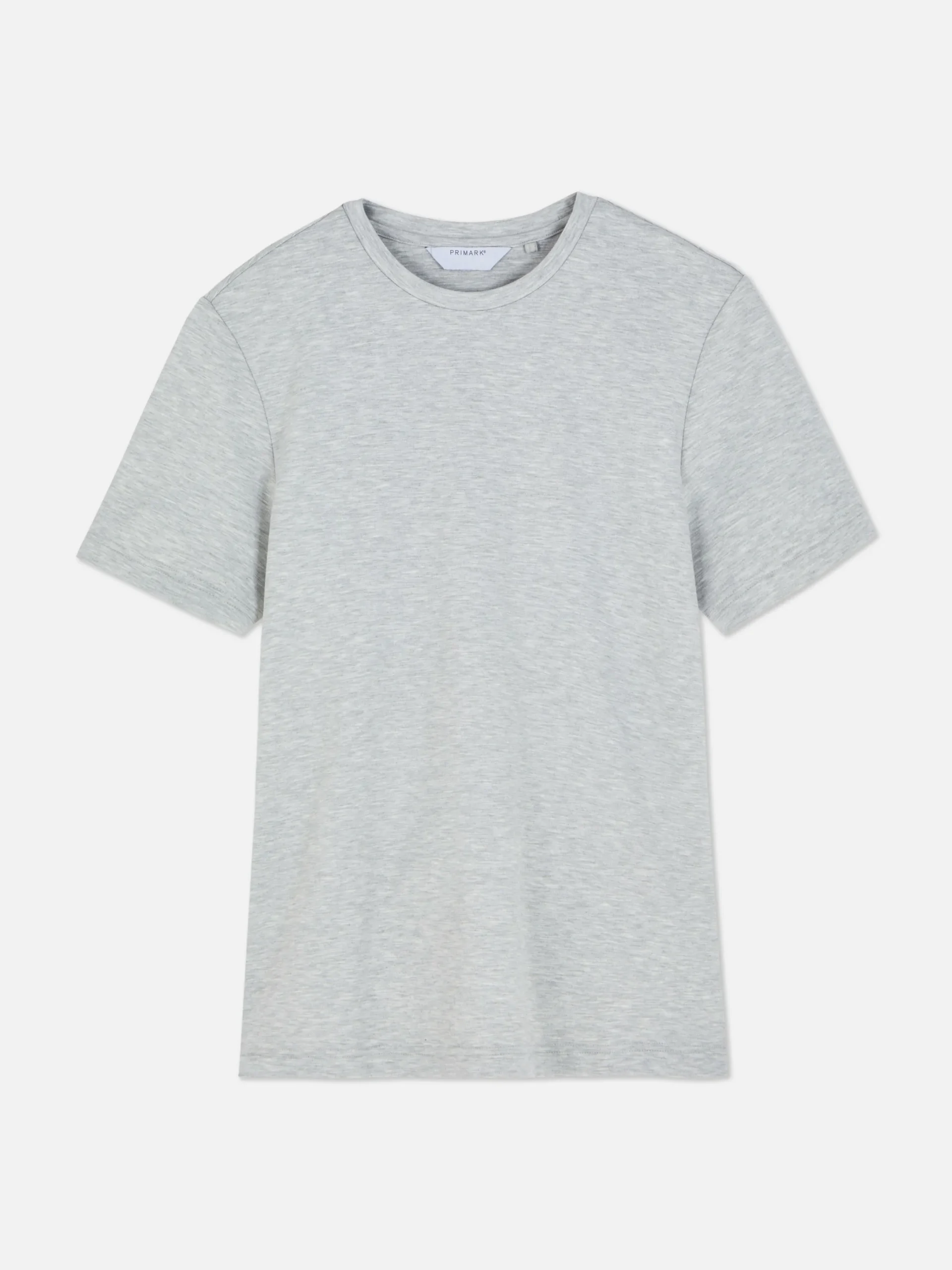 Hauts Et T-Shirts|Primark T-shirt à Col Ras-du-cou Kem Gris