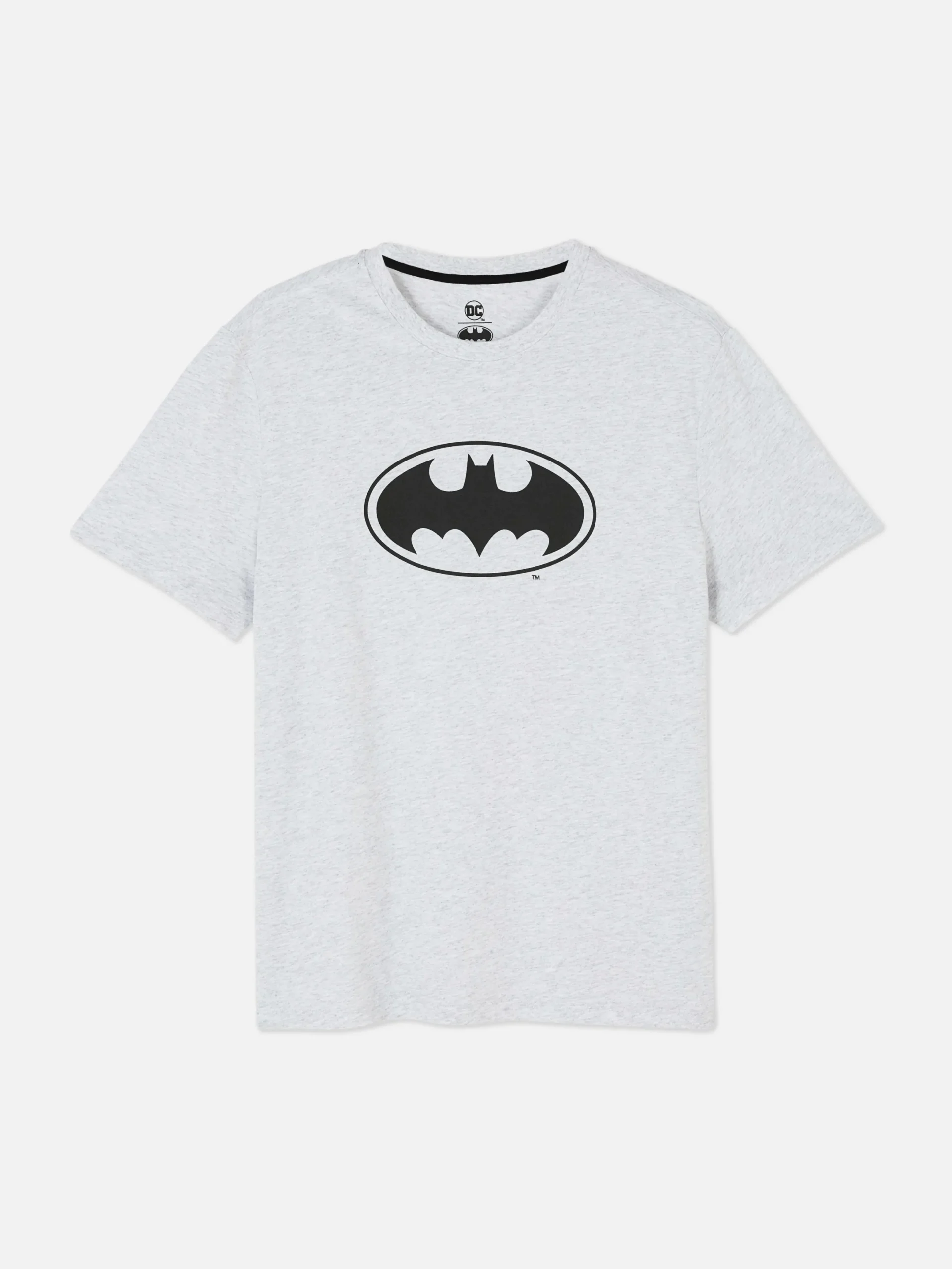 T-Shirts Et Sweat-Shirts À Motifs|Hauts Et T-Shirts|Primark T-shirt à Logo Batman Gris chiné