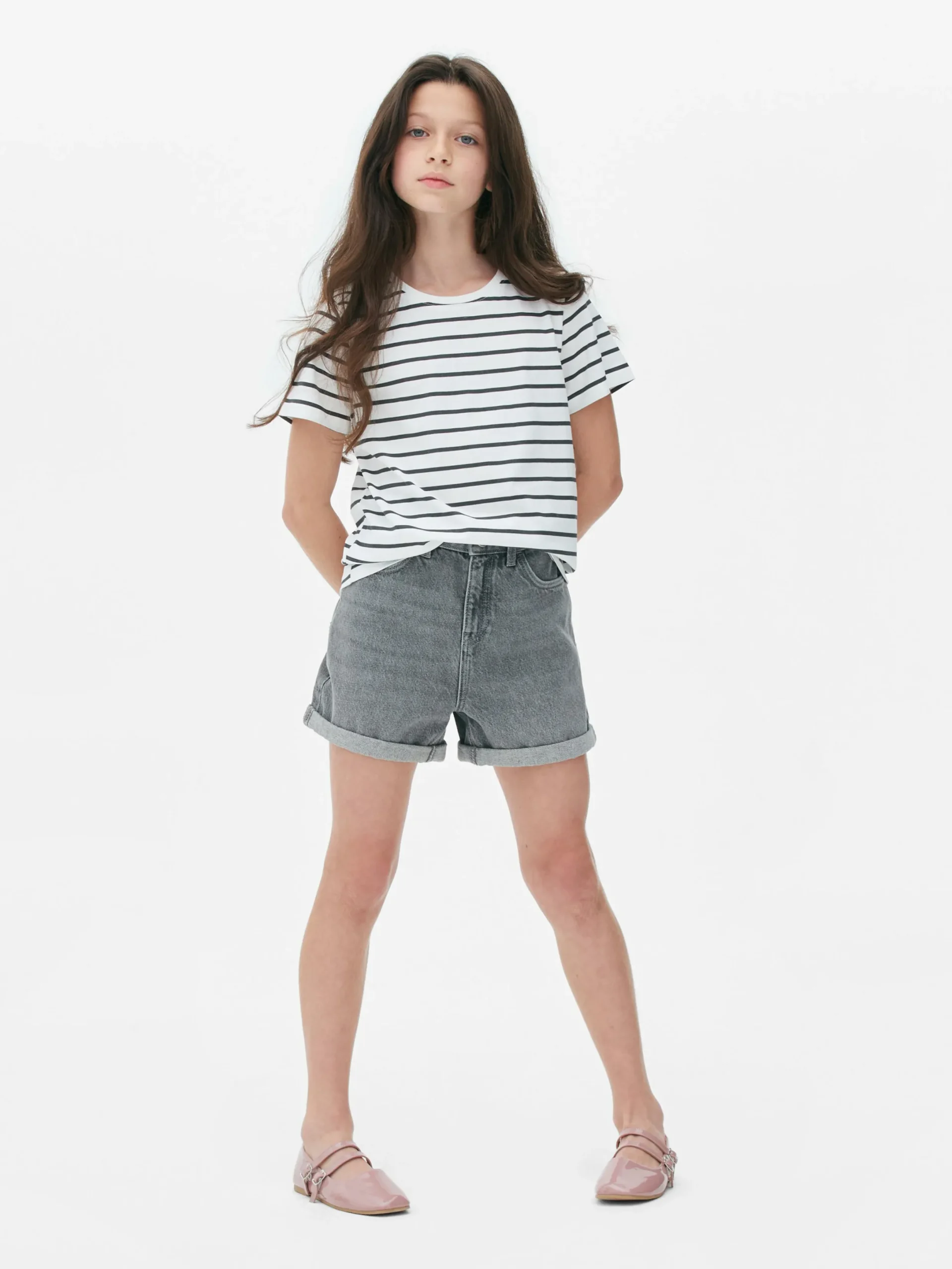 Hauts Et T-Shirts|Primark T-shirt à Manches Courtes Écru