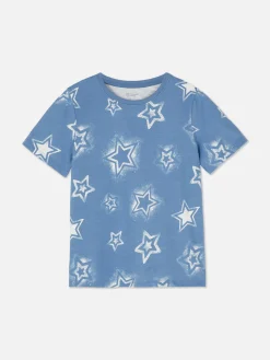 Hauts Et T-Shirts|Primark T-shirt à Manches Courtes Bleu