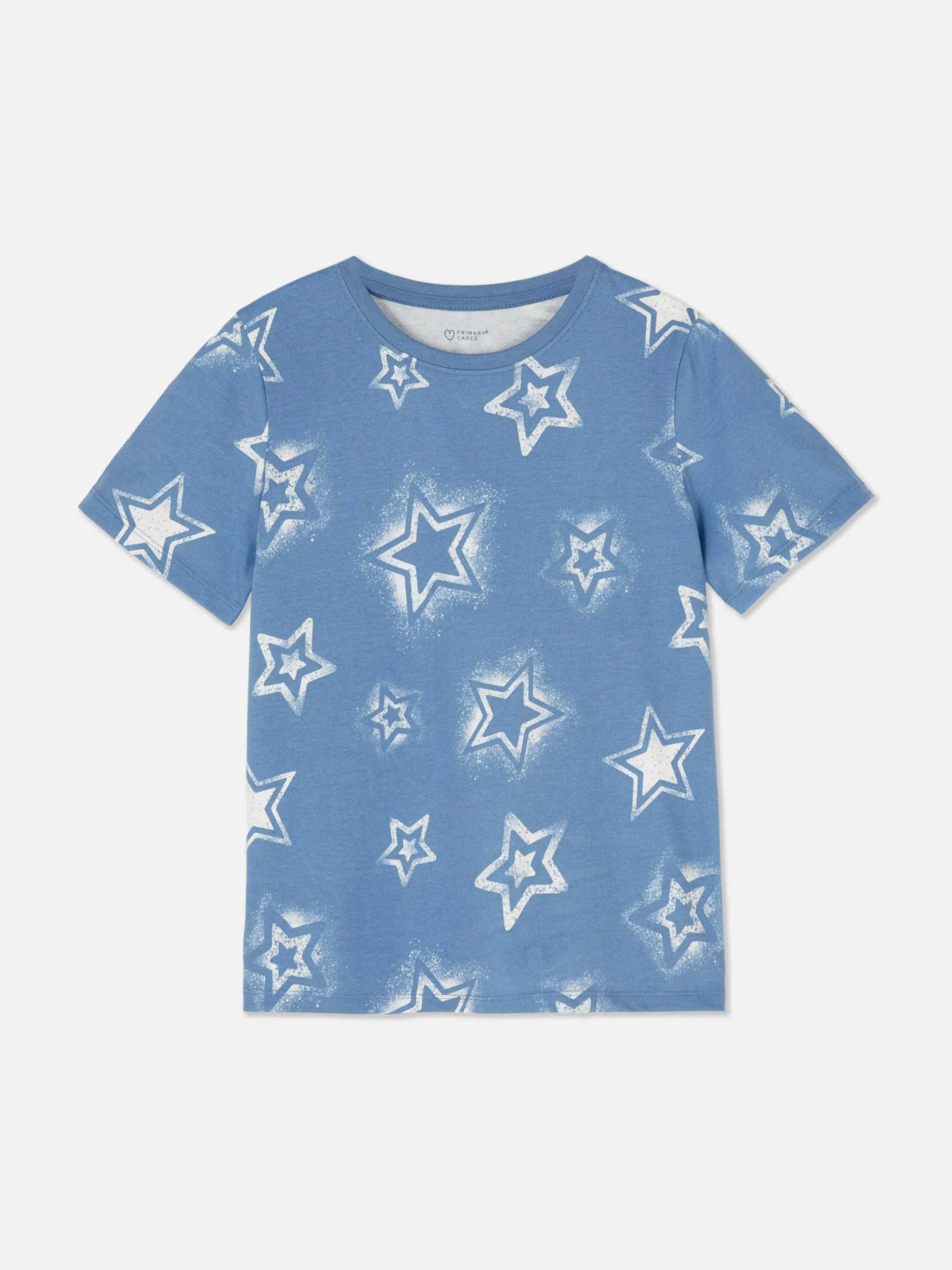 Hauts Et T-Shirts|Primark T-shirt à Manches Courtes Bleu