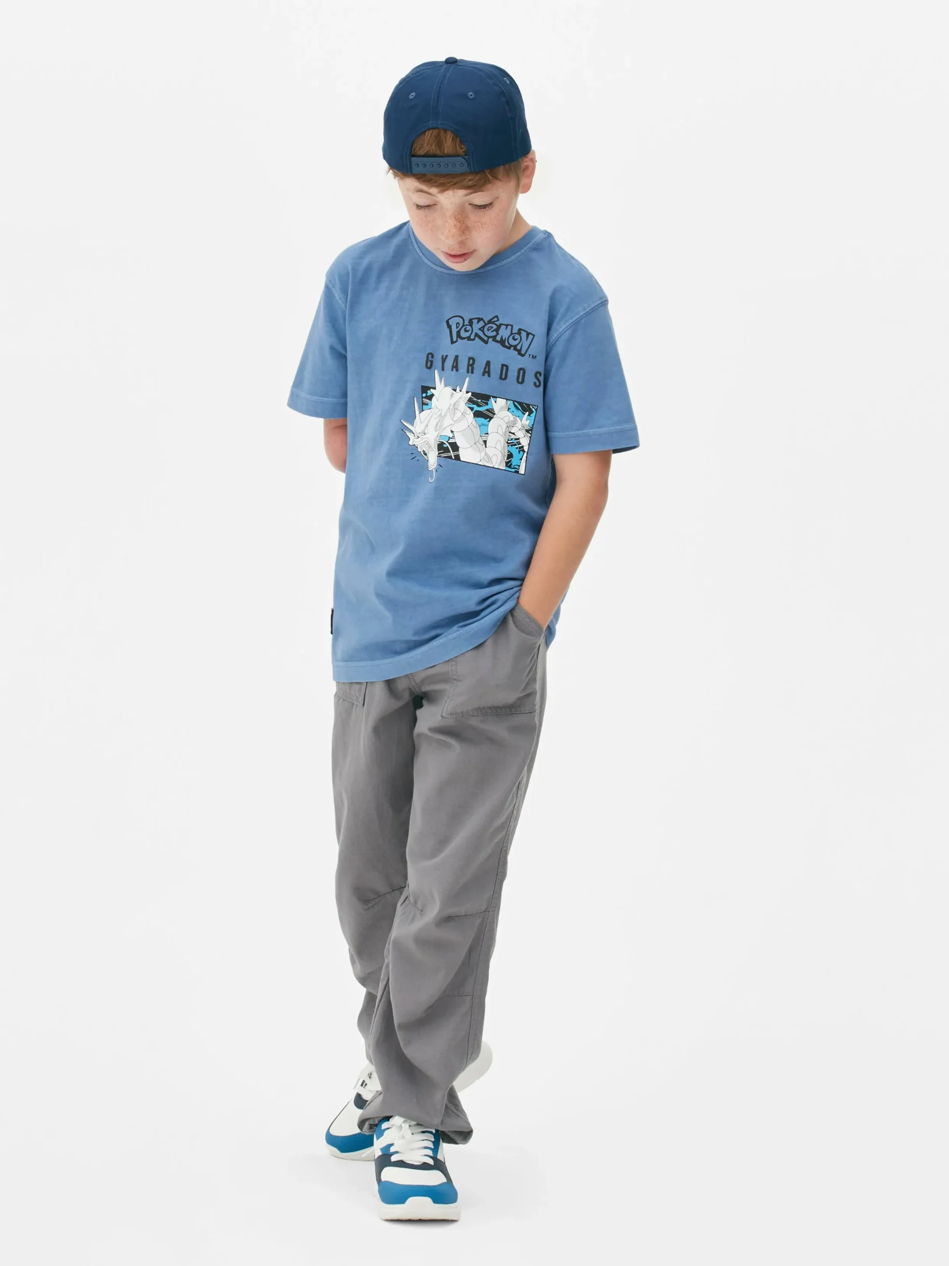 Hauts Et T-Shirts|Primark T-shirt à Manches Courtes Pokémon Bleu