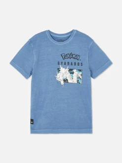 Hauts Et T-Shirts|Primark T-shirt à Manches Courtes Pokémon Bleu