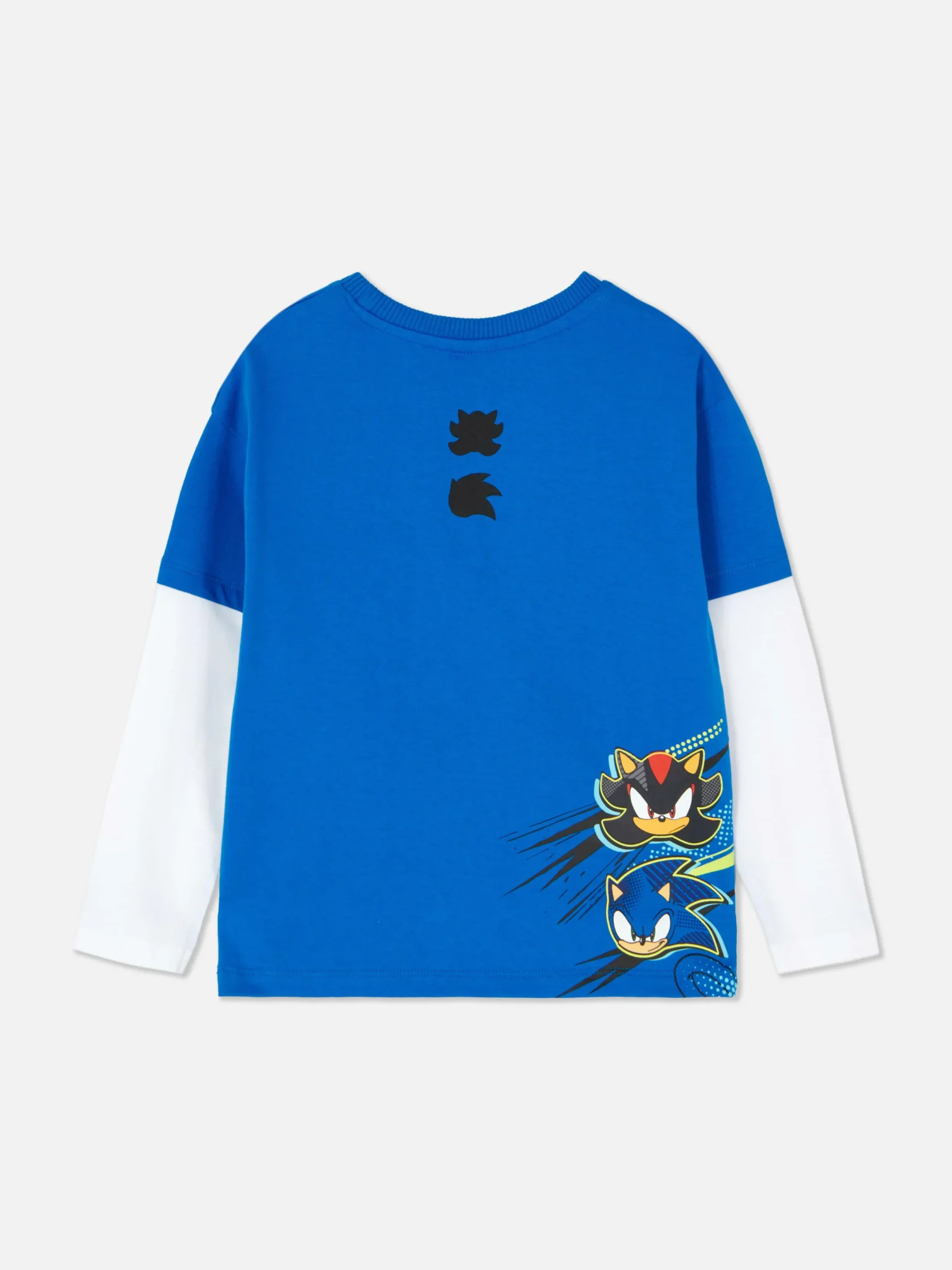 Hauts Et T-Shirts|Primark T-shirt Bicolore Sonic Le Hérisson Bleu