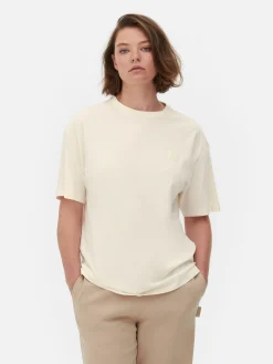 Hauts Et T-Shirts|Primark T-shirt Coupe Boyfriend Rita Ora Ivoire
