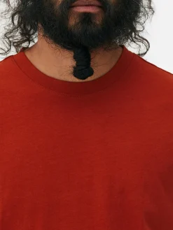 Hauts Et T-Shirts|Primark T-shirt Coupe Décontractée Rouge