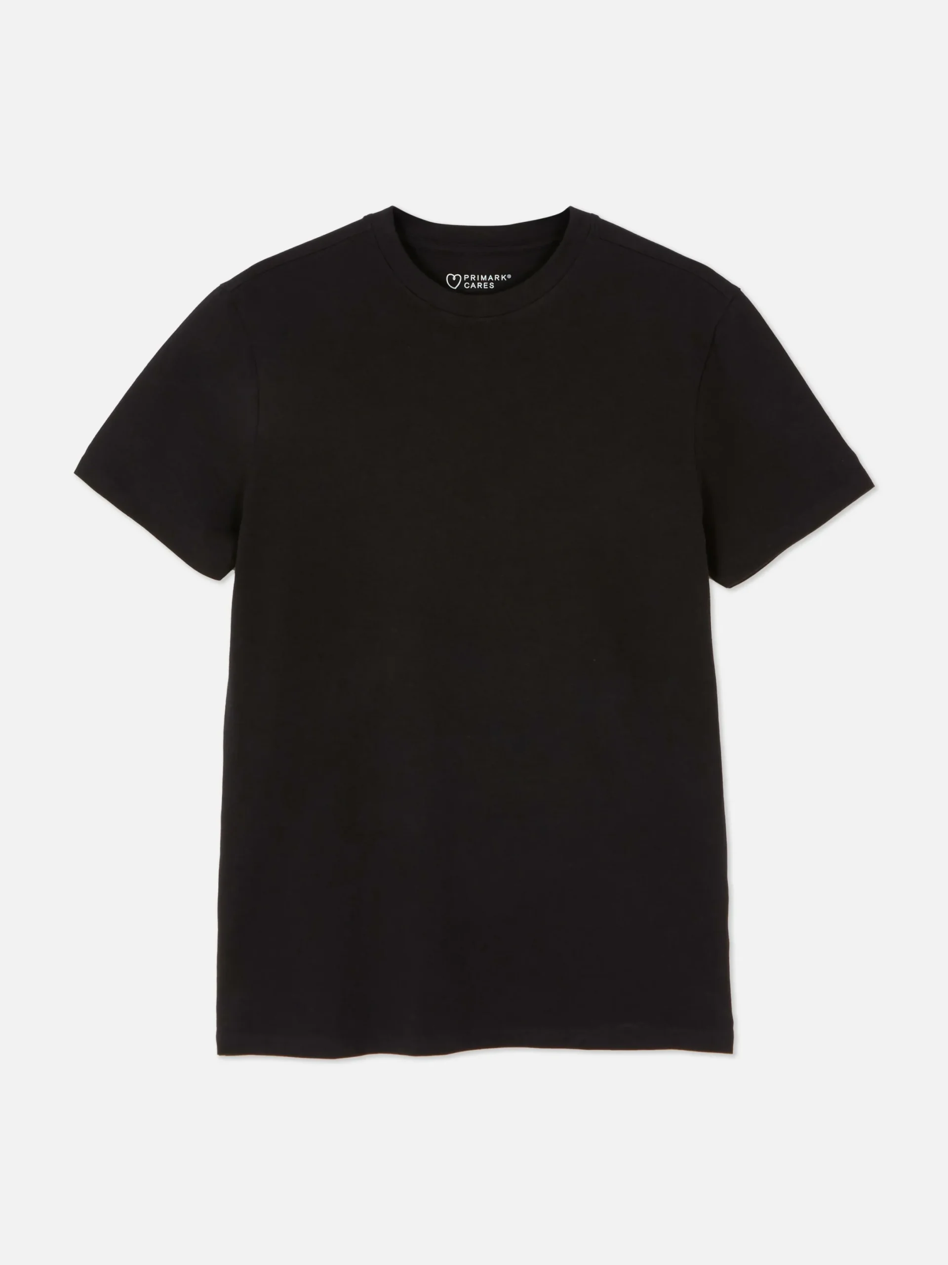 Hauts Et T-Shirts|Primark T-shirt Coupe Slim Noir