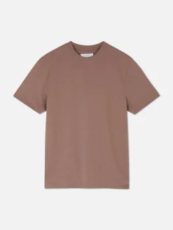 Hauts Et T-Shirts|Primark T-shirt Coupe Slim à Manches Courtes Rose