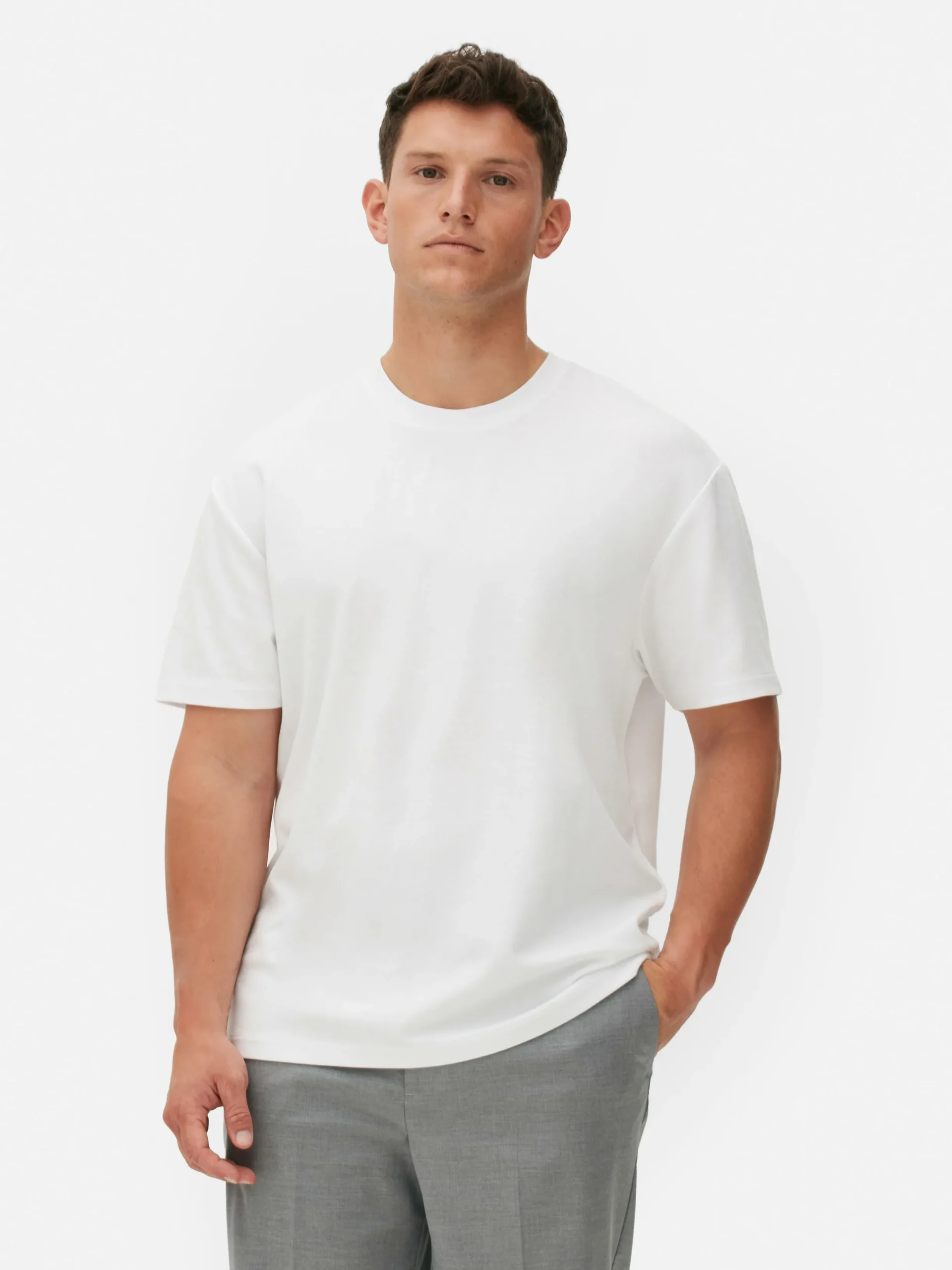 Hauts Et T-Shirts|Primark T-shirt Décontracté Kem Blanc