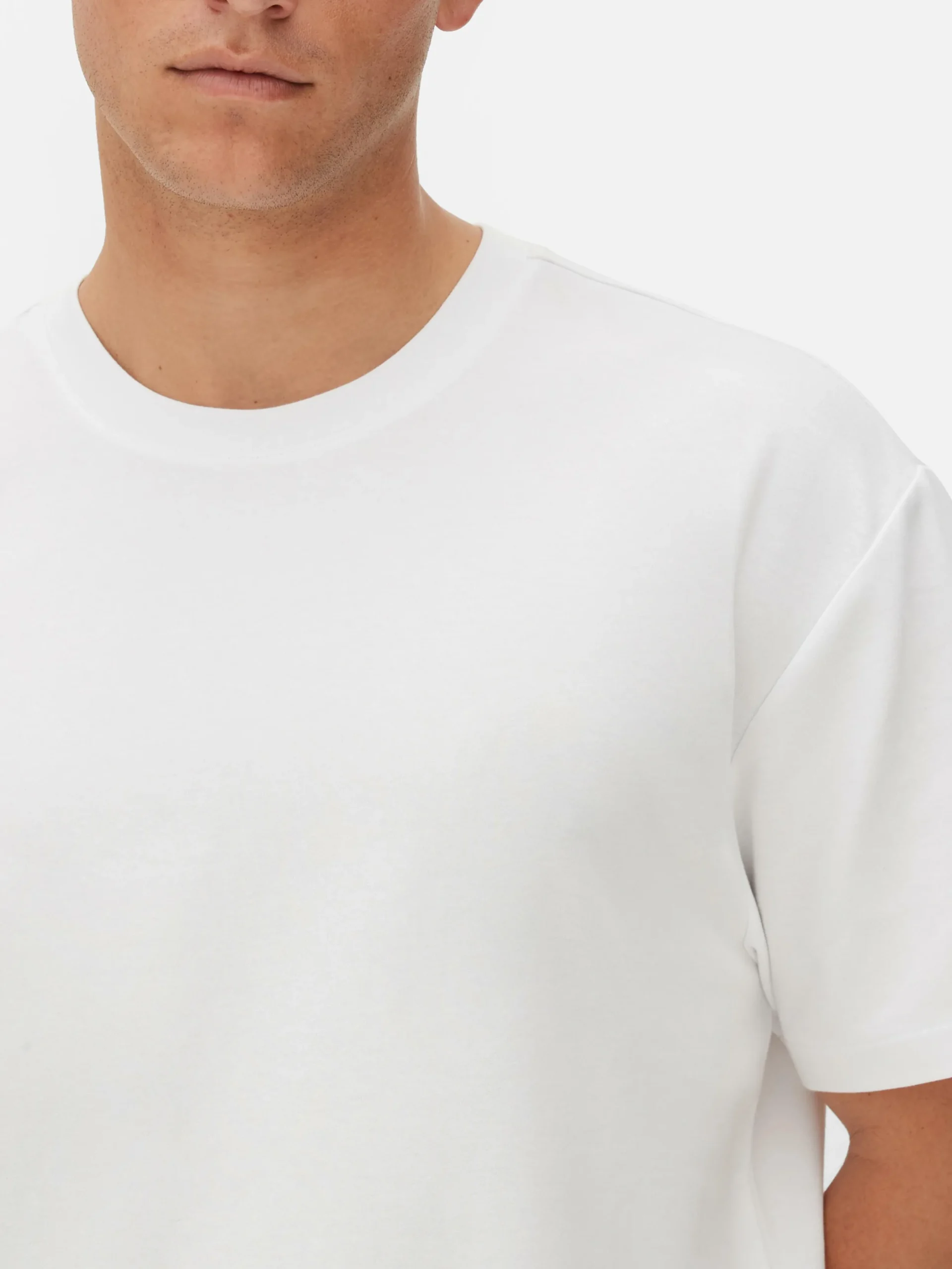 Hauts Et T-Shirts|Primark T-shirt Décontracté Kem Blanc