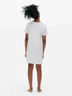Pyjamas Et Vêtements De Nuit|Primark T-shirt De Nuit Avocat Gris chiné