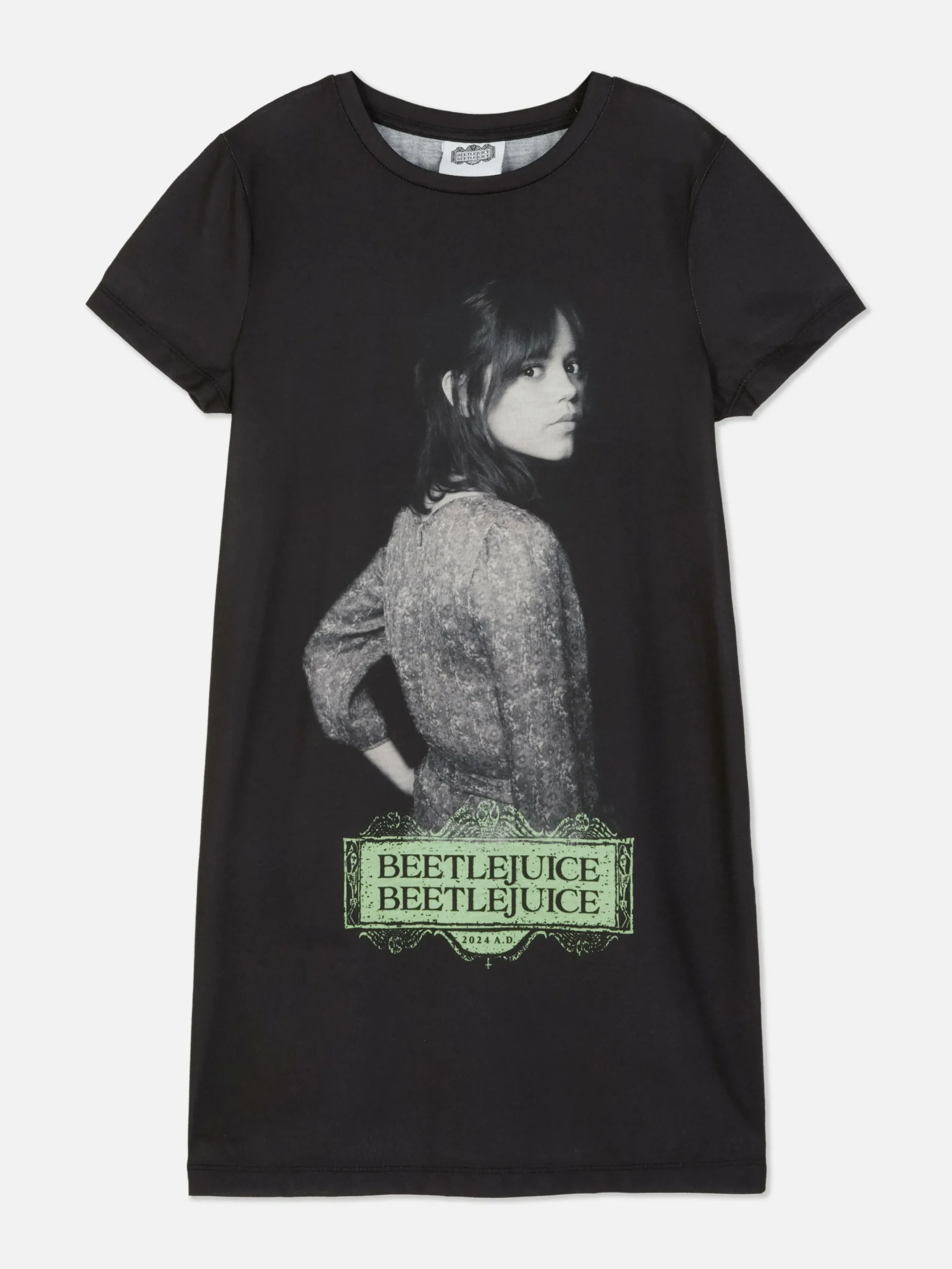 Beetlejuice|Tout Halloween|Primark T-shirt De Nuit Beetlejuice Astrid Deetz Noir