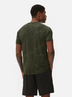 Vêtements De Sport|Hauts Et T-Shirts|Primark T-shirt De Sport à Motif Kaki