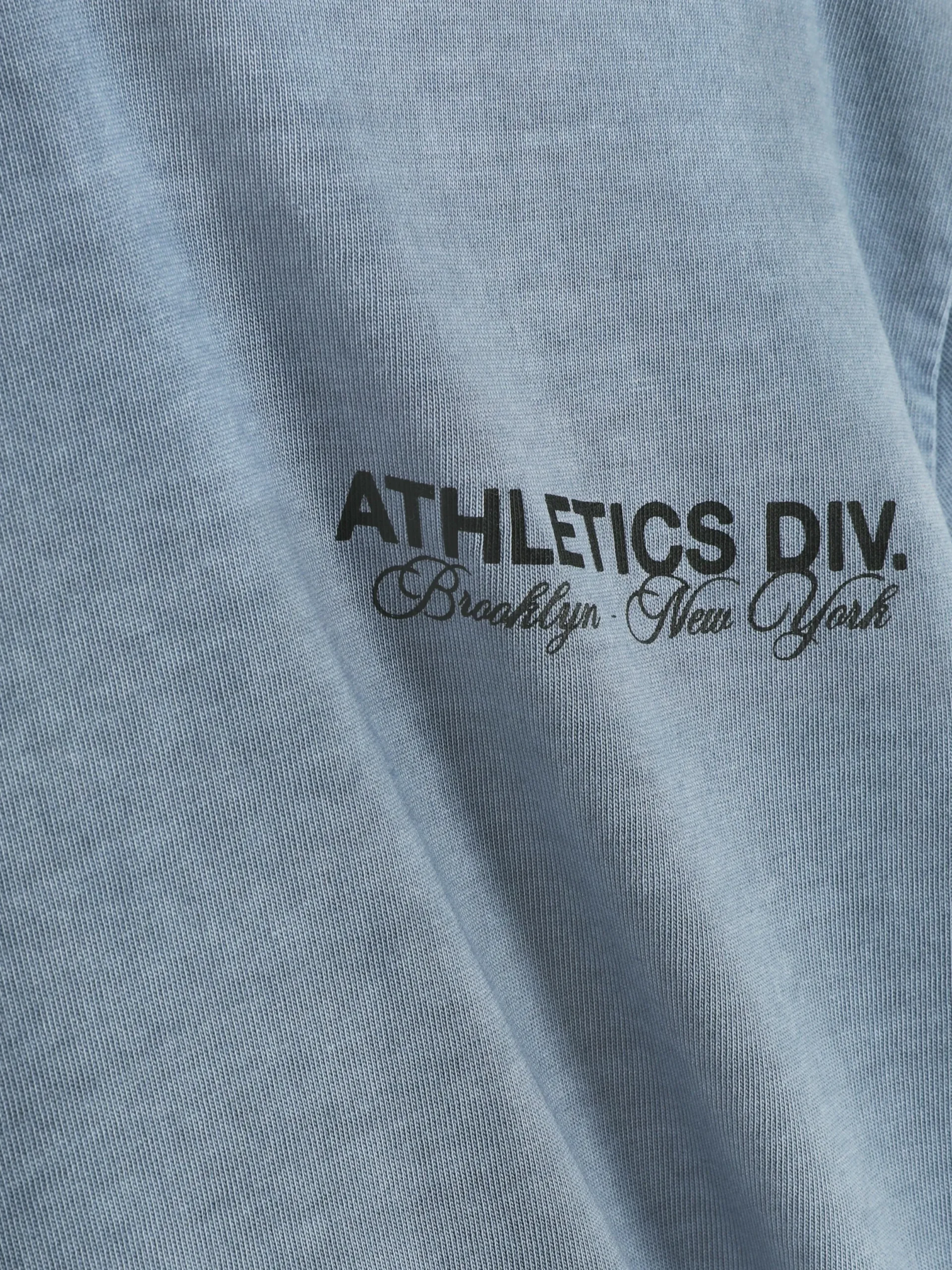 Hauts Et T-Shirts|Primark T-shirt De Sport Graphique à Manches Courtes Bleu