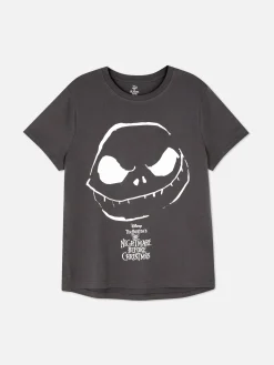 The Nightmare Before Christmas|Hauts Et T-Shirts|Primark T-shirt Disney L’Étrange Noël De Monsieur Jack De Tim Burton Anthracite